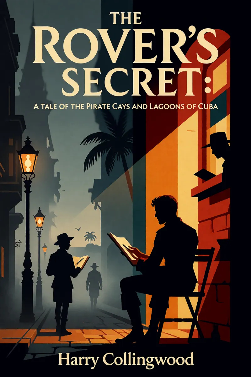 Cover of The Rover's Secret: A Tale of the Pirate Cays and Lagoons of Cuba by Harry Collingwood