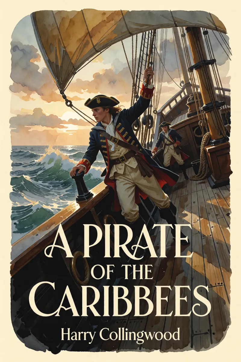 Cover of A Pirate of the Caribbees by Harry Collingwood