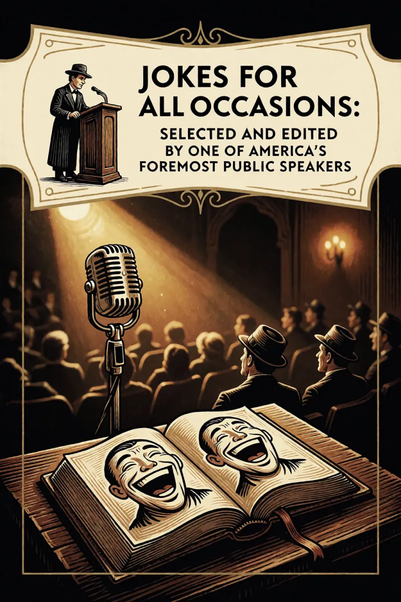 Cover of Jokes For All Occasions: Selected and Edited by One of America's Foremost Public Speakers by Anonymous