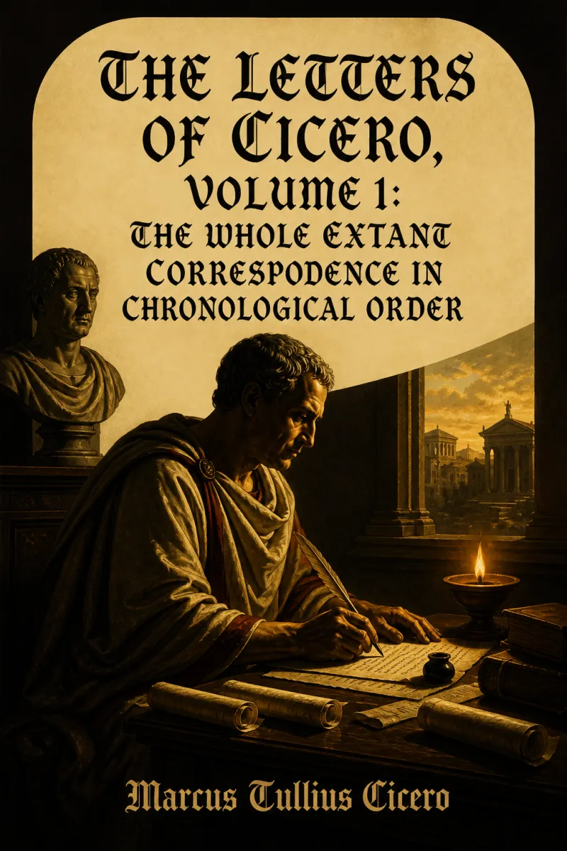Cover of The Letters of Cicero, Volume 1: The Whole Extant Correspodence in Chronological Order by Marcus Tullius Cicero