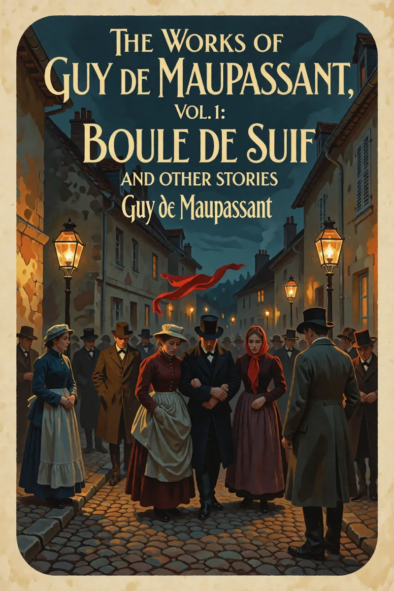 Cover of The Works of Guy de Maupassant, Vol. 1: Boule de Suif and Other Stories by Guy de Maupassant