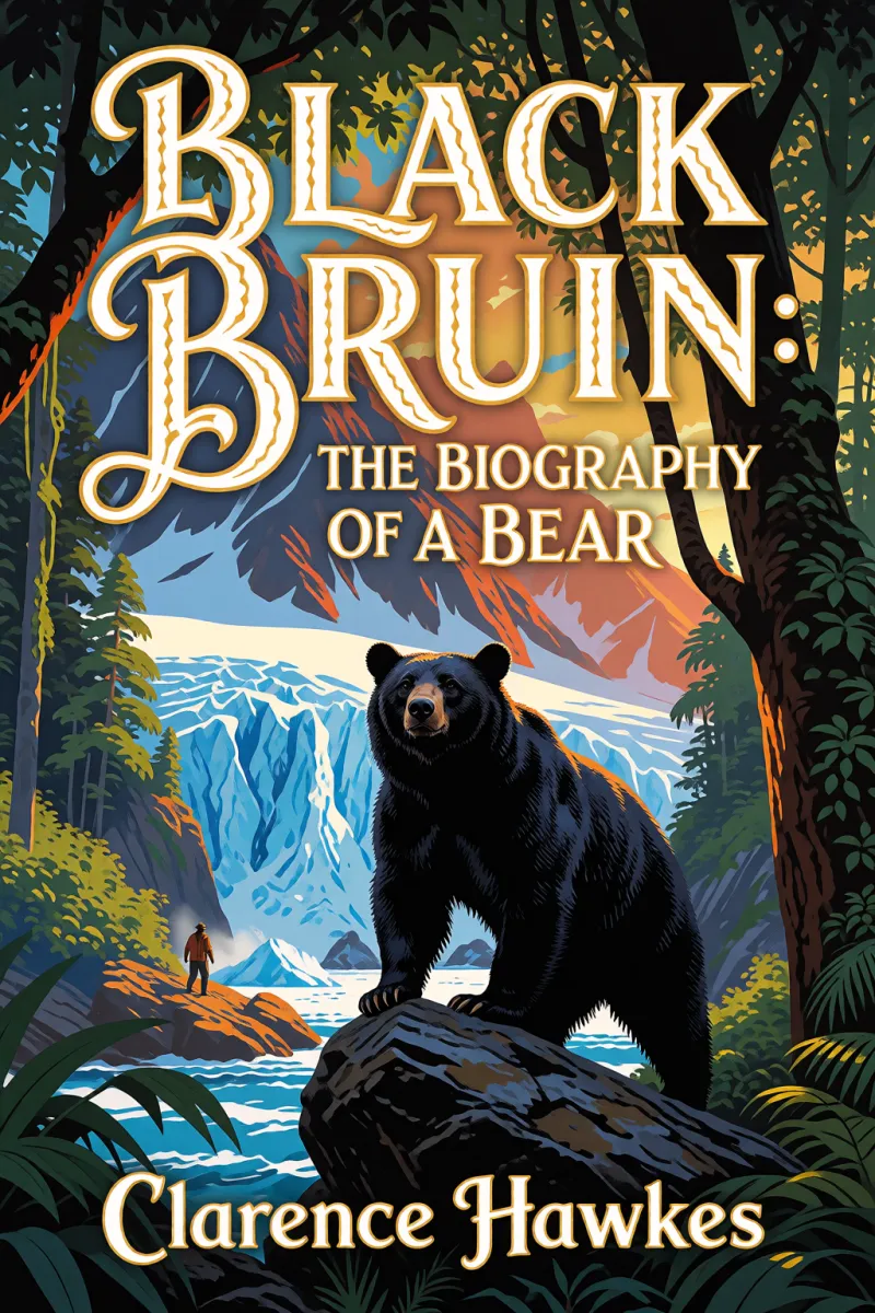 Cover of Black Bruin: The Biography of a Bear by Clarence Hawkes