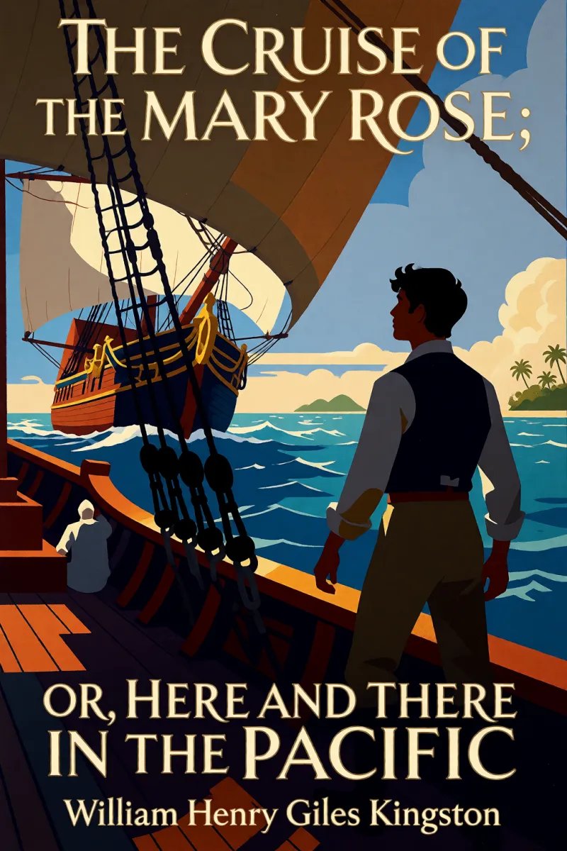 Cover of The Cruise of the Mary Rose; Or, Here and There in the Pacific by William Henry Giles Kingston