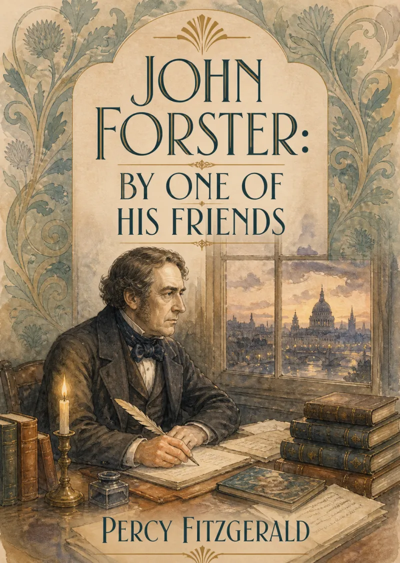 Cover of John Forster: By One of His Friends by Percy Fitzgerald