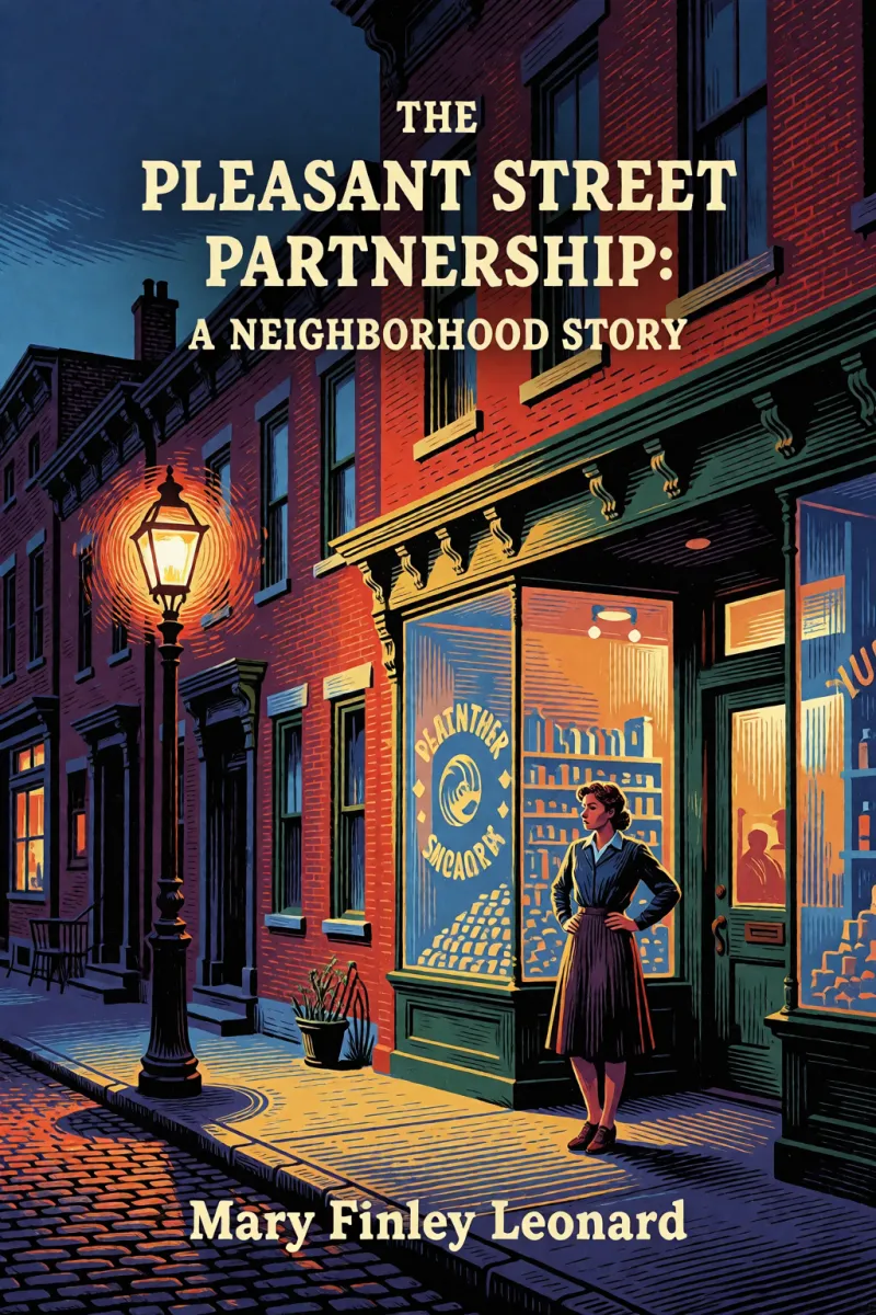 Cover of The Pleasant Street Partnership: A Neighborhood Story by Mary Finley Leonard