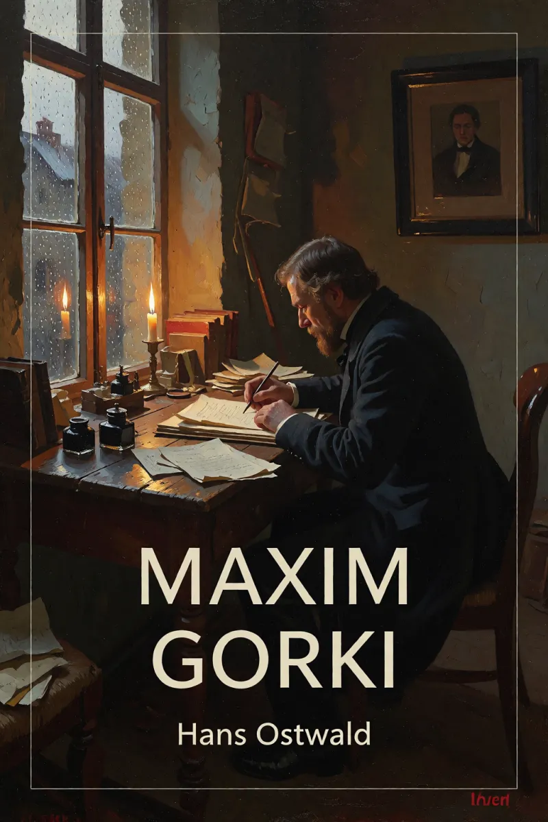 Cover of Maxim Gorki by Hans Ostwald