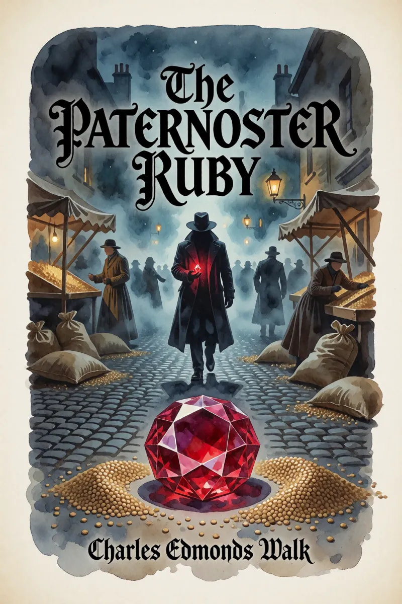 Cover of The Paternoster Ruby by Charles Edmonds Walk