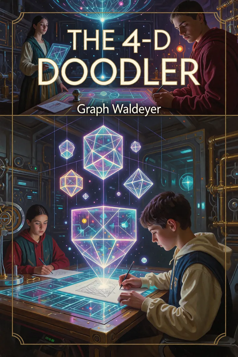 Cover of The 4-D Doodler by Graph Waldeyer