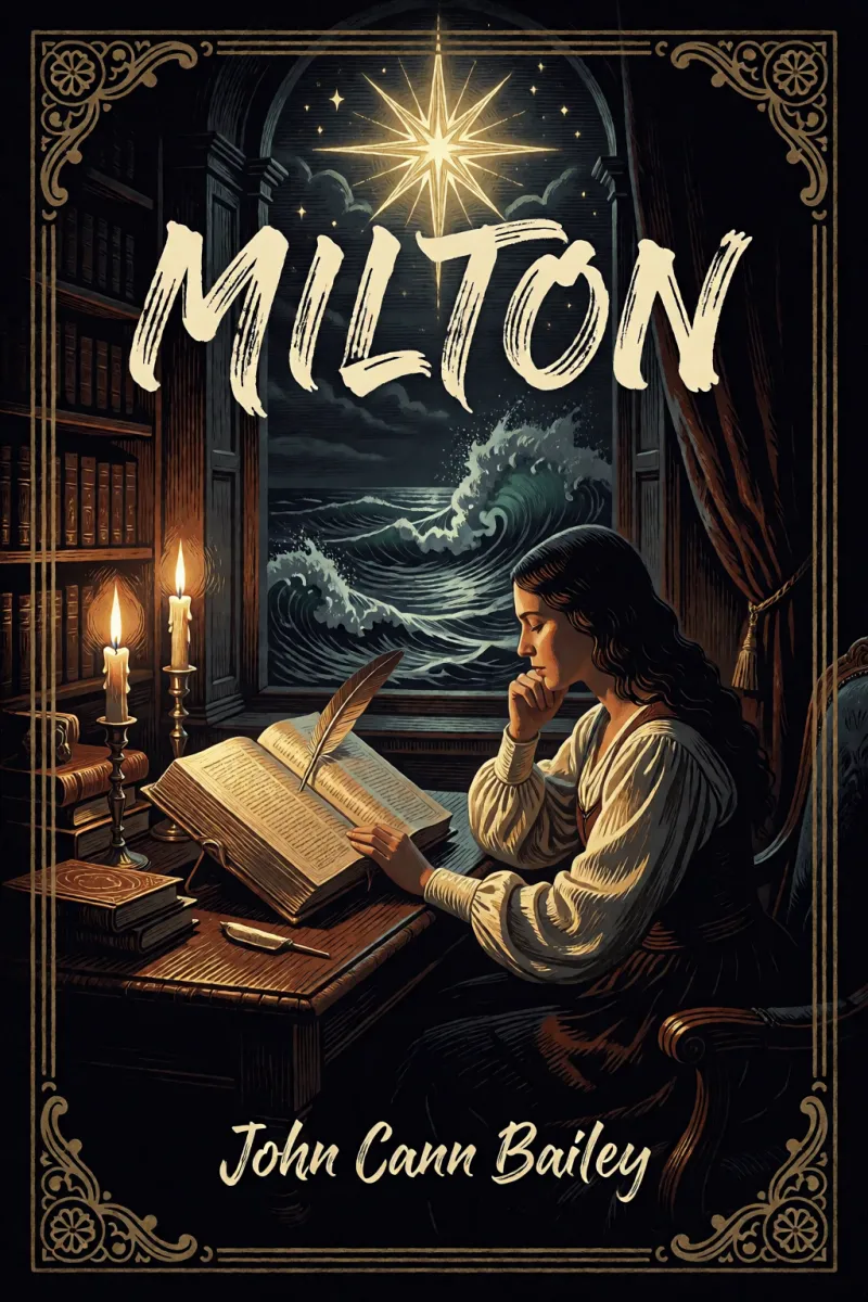 Cover of Milton by John Cann Bailey