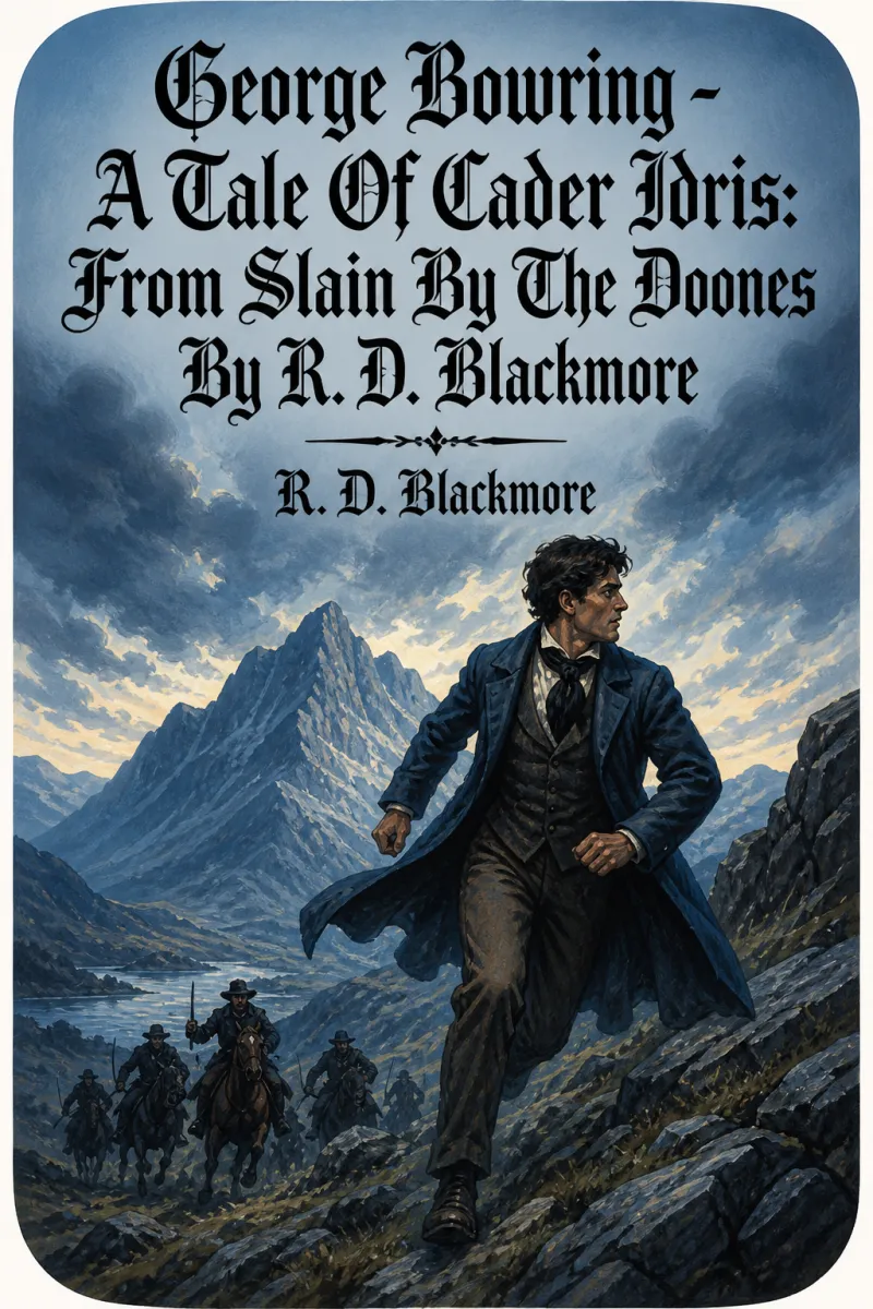 Cover of George Bowring - A Tale Of Cader Idris: From "Slain By The Doones" By R. D. Blackmore by R. D. Blackmore