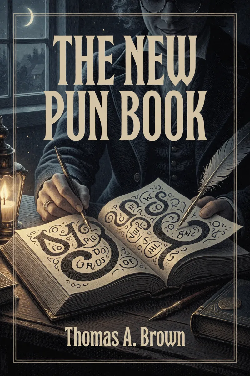 Cover of The New Pun Book by Thomas A. Brown