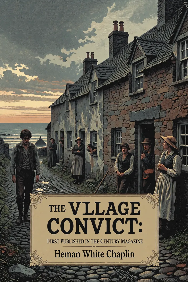 Cover of The Village Convict: First published in the "Century Magazine" by Heman White Chaplin