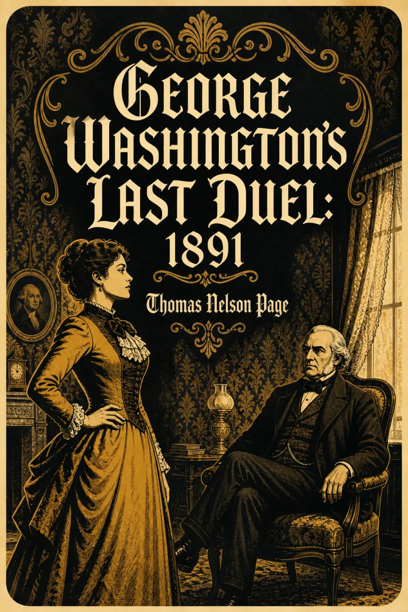 Cover of "George Washington's" Last Duel: 1891 by Thomas Nelson Page