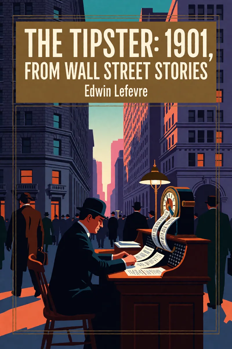 Cover of The Tipster: 1901, From "Wall Street Stories" by Edwin Lefevre