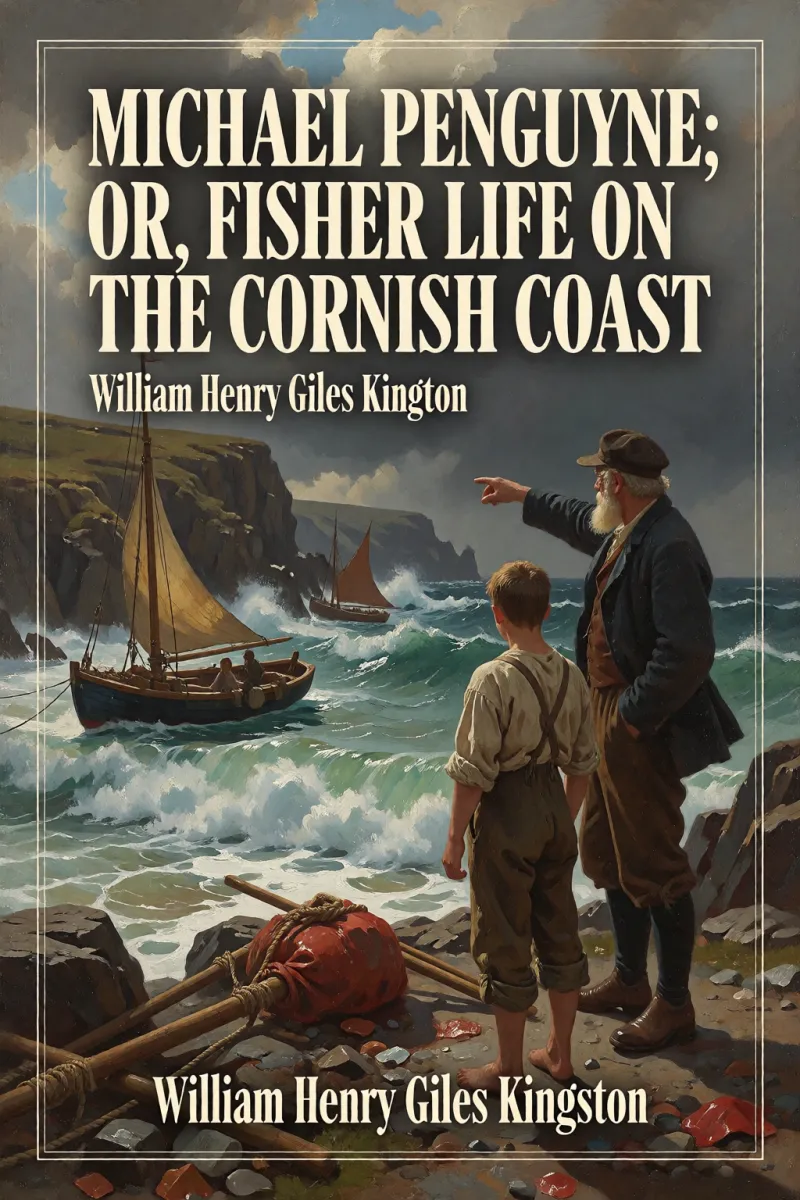 Cover of Michael Penguyne; Or, Fisher Life on the Cornish Coast by William Henry Giles Kingston