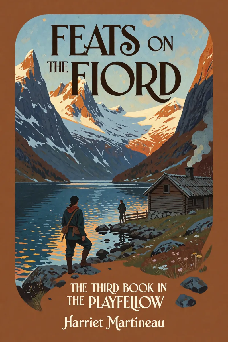 Cover of Feats on the Fiord: The third book in "The Playfellow" by Harriet Martineau