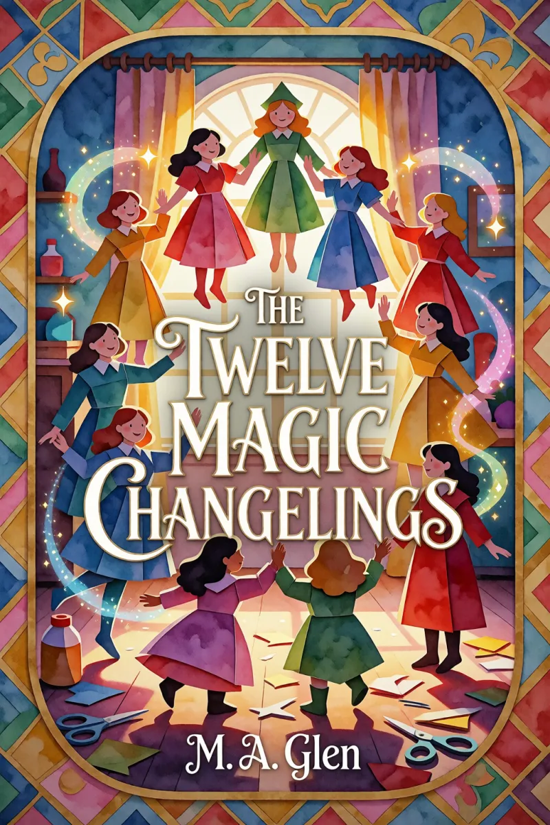Cover of The Twelve Magic Changelings by M. A. Glen