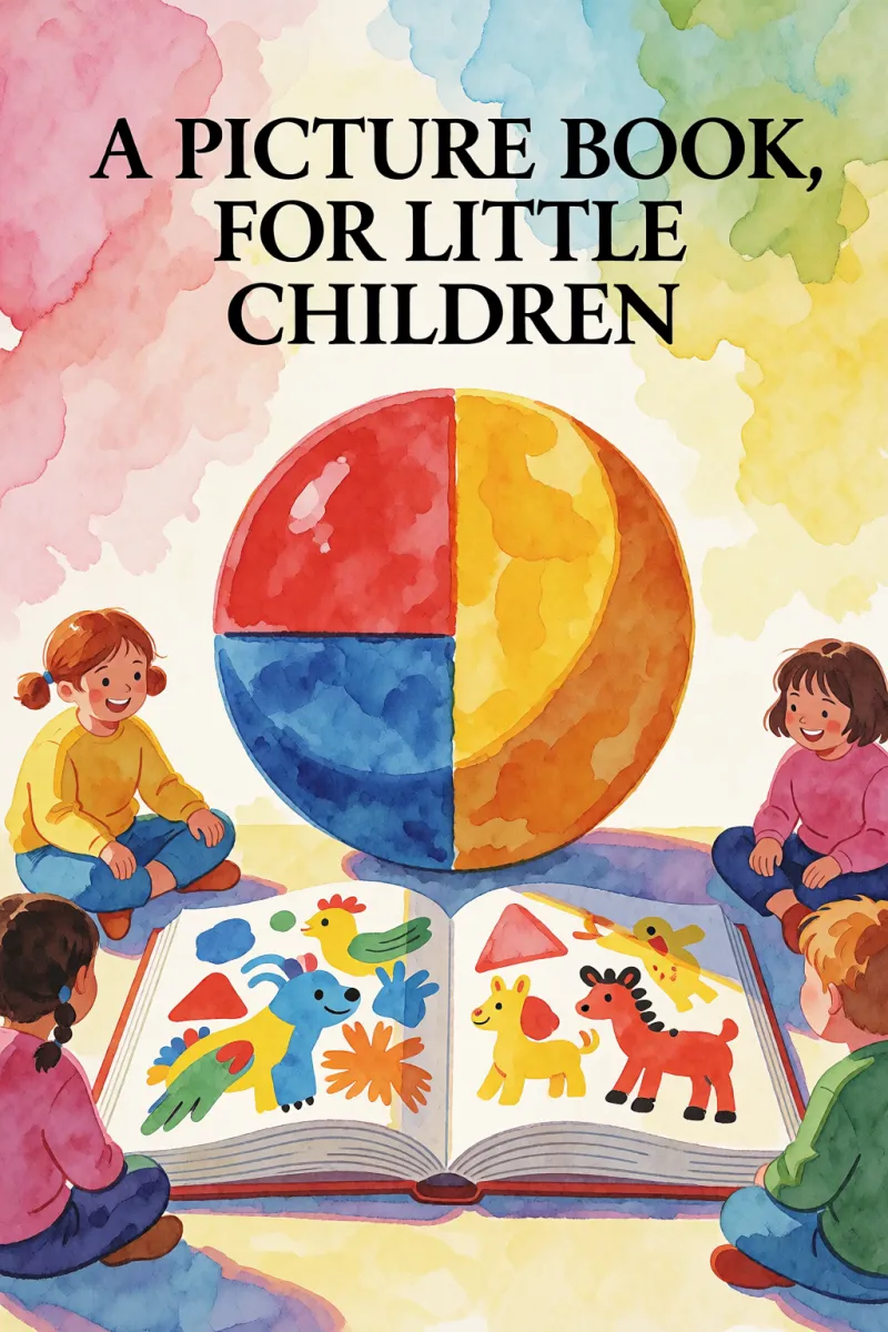 Cover of A Picture Book, for Little Children by Anonymous