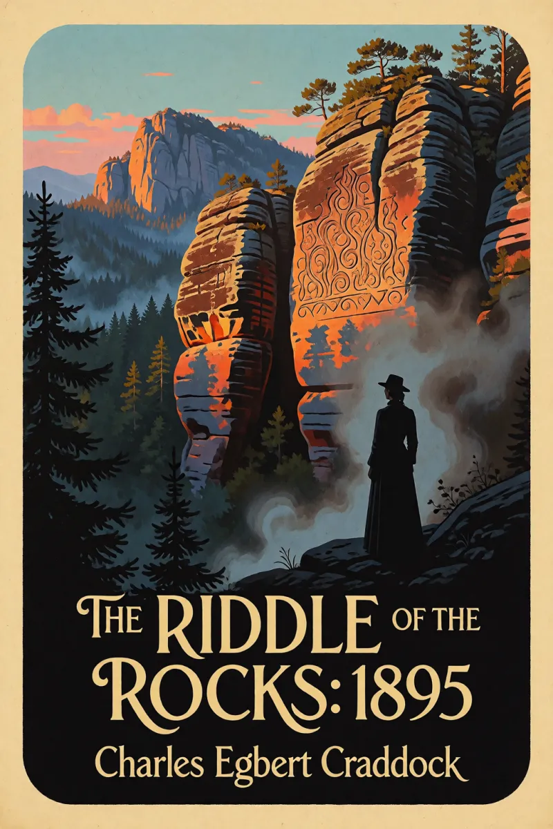 Cover of The riddle of the rocks: 1895 by Charles Egbert Craddock
