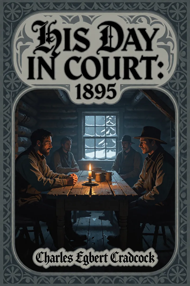 Cover of His "day in court": 1895 by Charles Egbert Craddock