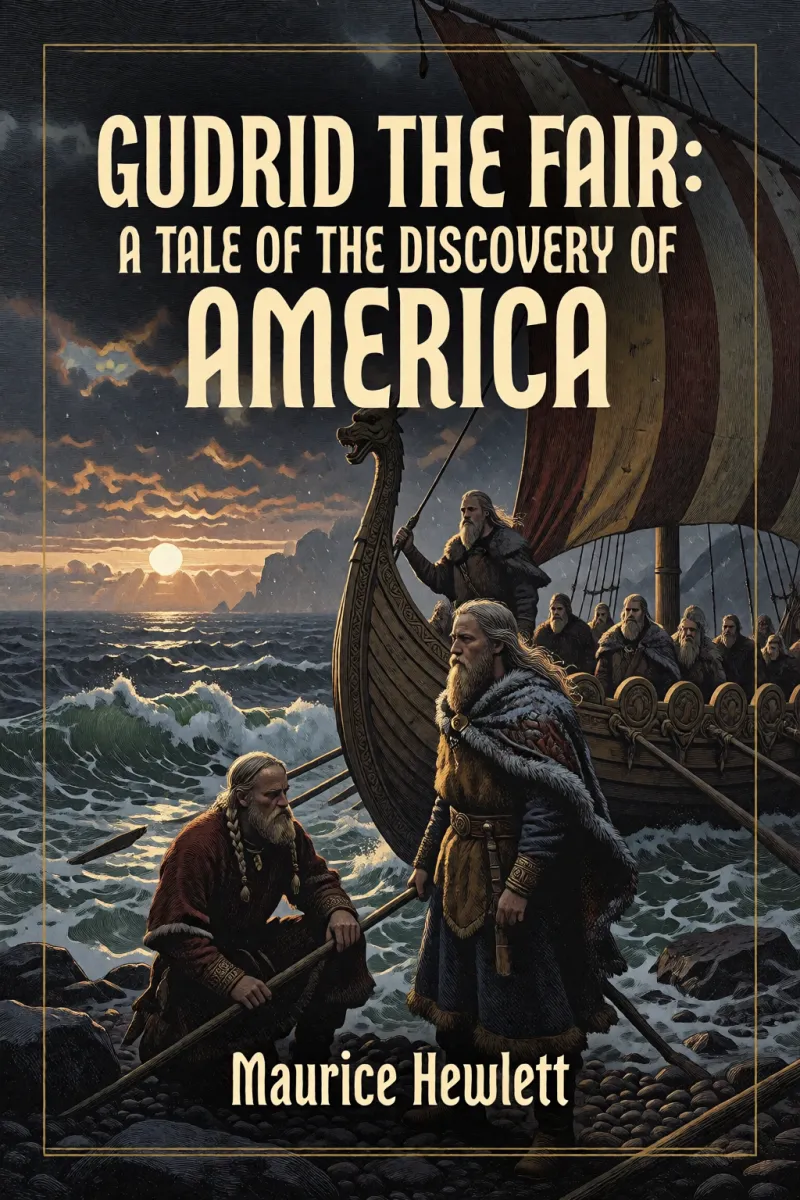 Cover of Gudrid the Fair: A Tale of the Discovery of America by Maurice Hewlett