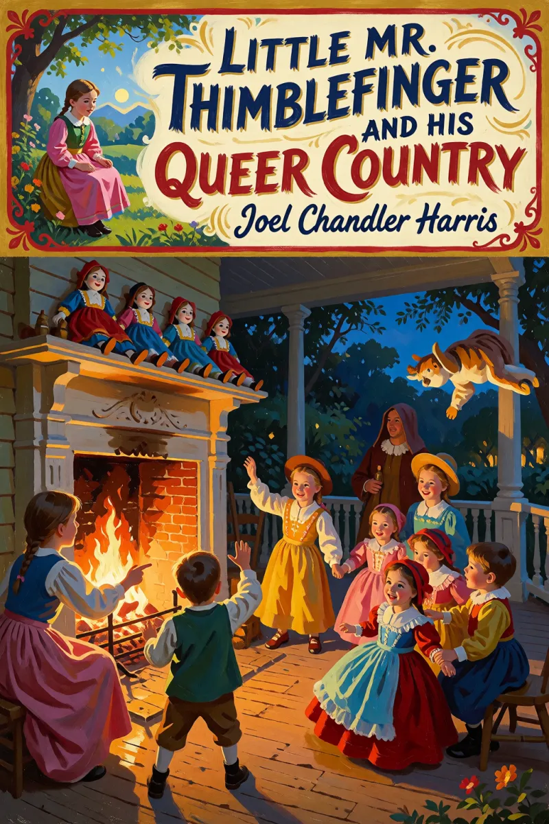 Cover of Little Mr. Thimblefinger and His Queer Country by Joel Chandler Harris