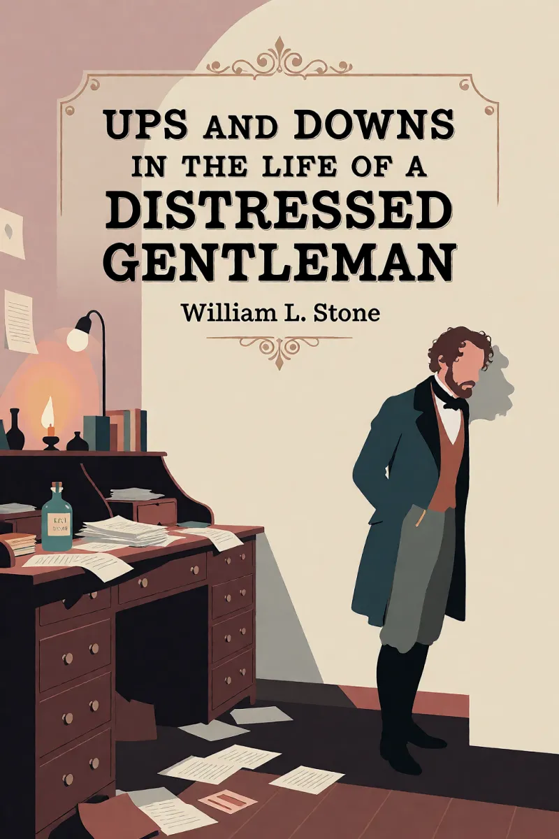 Cover of Ups and Downs in the Life of a Distressed Gentleman by William L. Stone