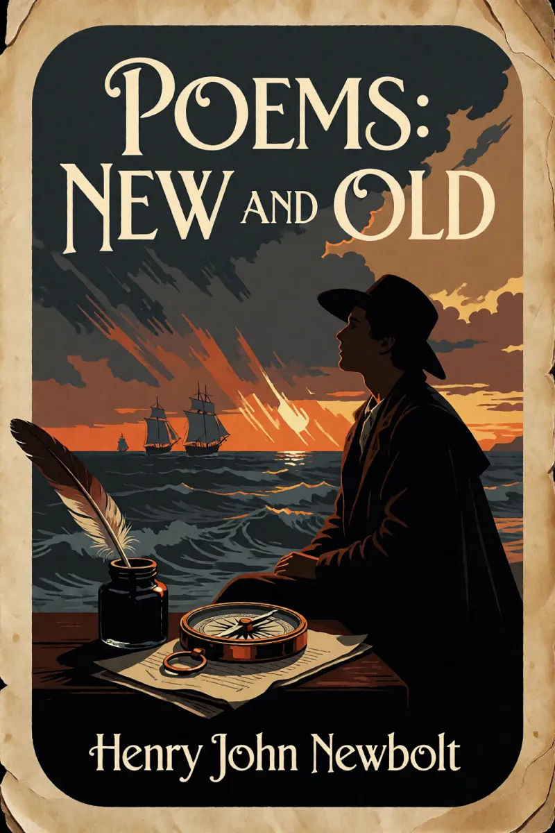 Cover of Poems: New and Old by Henry John Newbolt