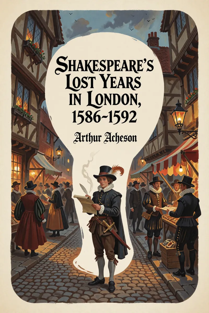 Cover of Shakespeare's Lost Years in London, 1586-1592 by Arthur Acheson