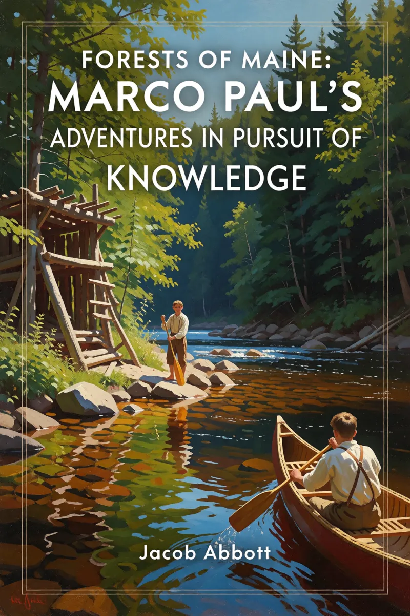 Cover of Forests of Maine: Marco Paul's Adventures in Pursuit of Knowledge by Jacob Abbott