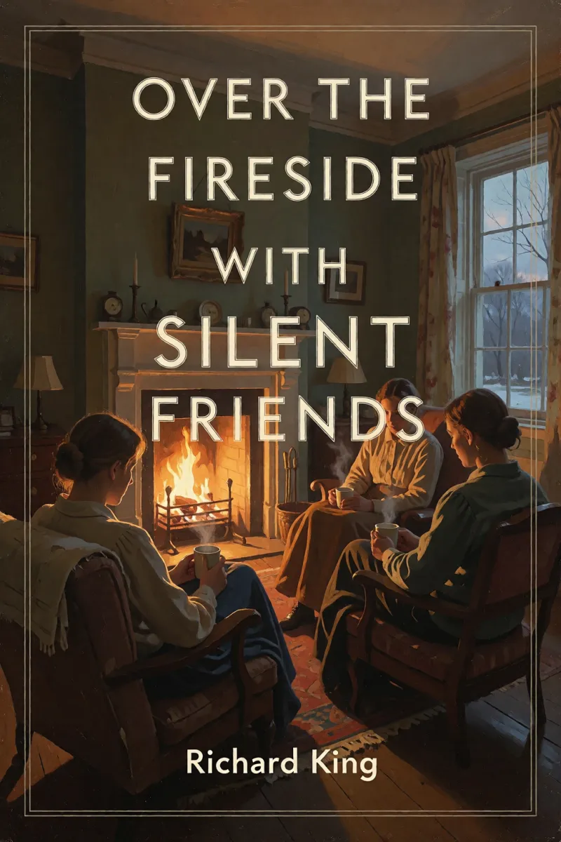 Cover of Over the Fireside with Silent Friends by Richard King