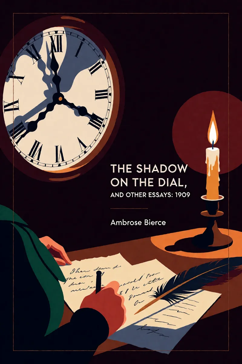Cover of The Shadow On The Dial, and Other Essays: 1909 by Ambrose Bierce
