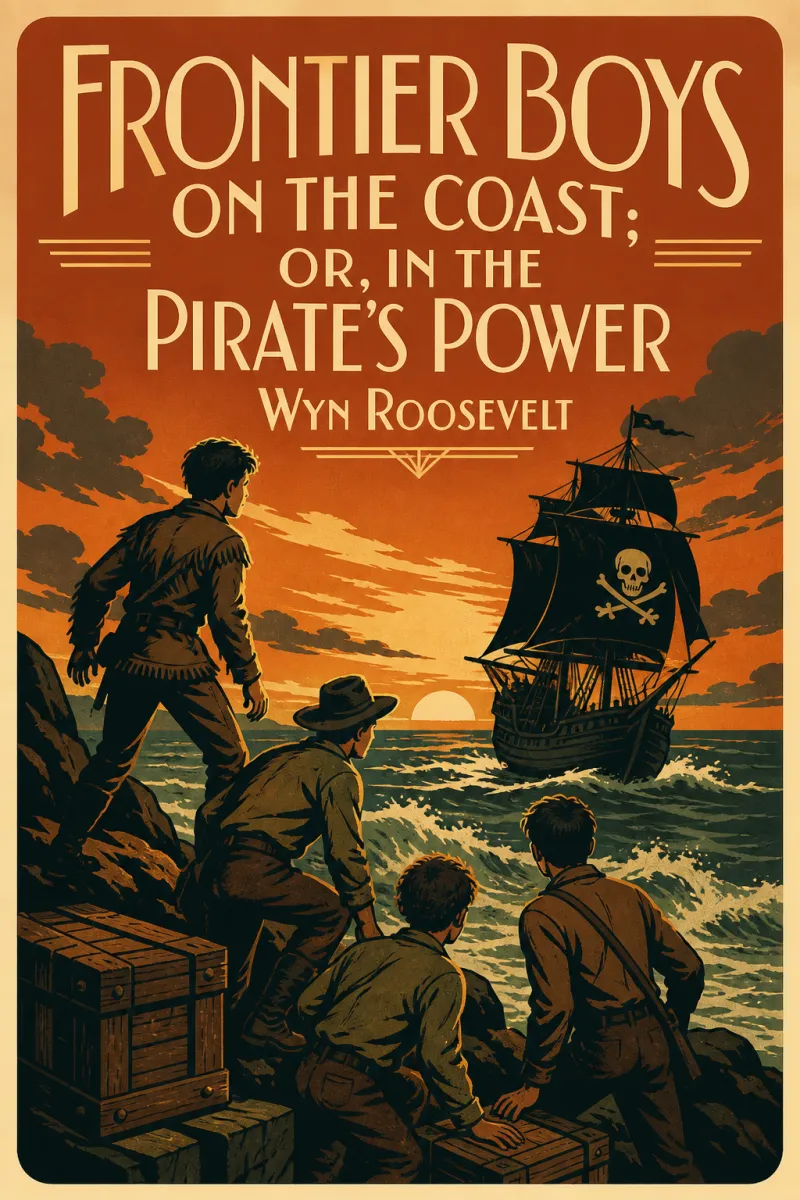 Cover of Frontier Boys on the Coast; Or, In the Pirate's Power by Wyn Roosevelt