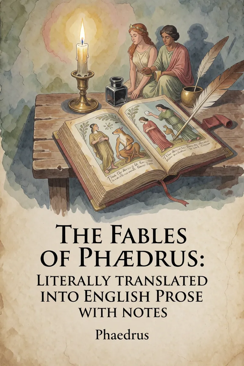 Cover of The Fables of Phædrus: Literally translated into English prose with notes by Phaedrus