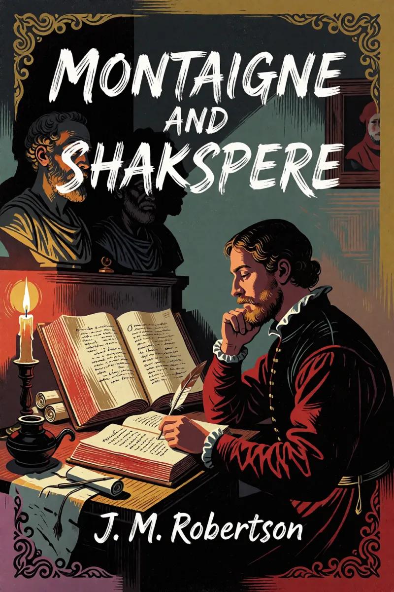 Cover of Montaigne and Shakspere by J. M. Robertson
