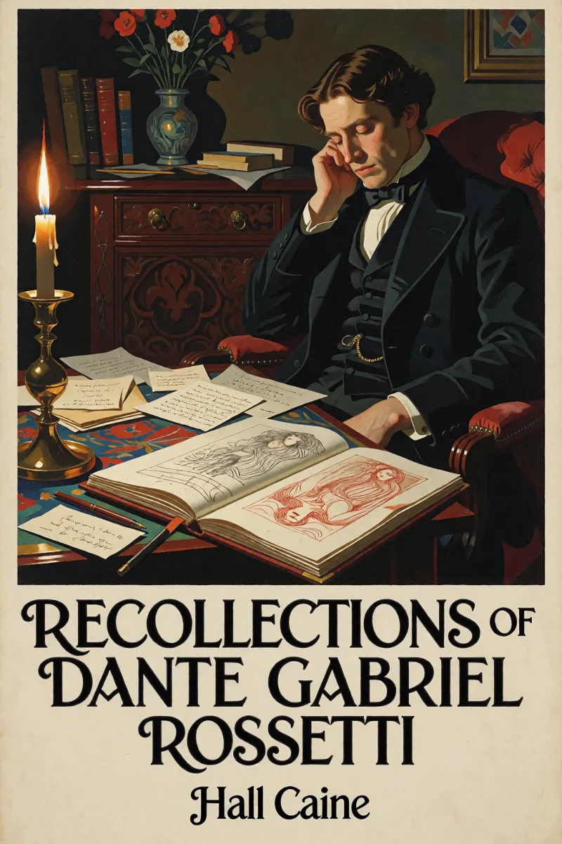 Cover of Recollections of Dante Gabriel Rossetti by Hall Caine