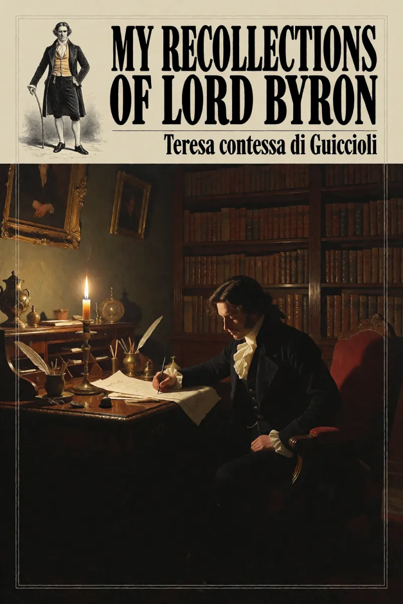 Cover of My Recollections of Lord Byron by Teresa contessa di Guiccioli