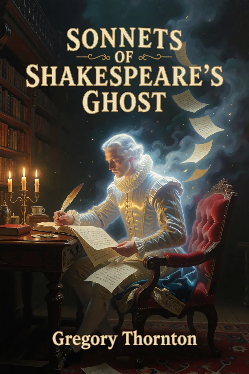 Cover of Sonnets of Shakespeare's Ghost by Gregory Thornton