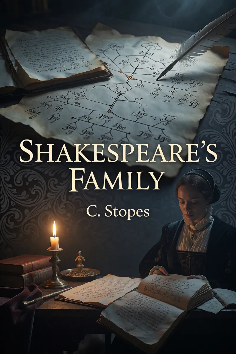 Cover of Shakespeare's family by C. Stopes