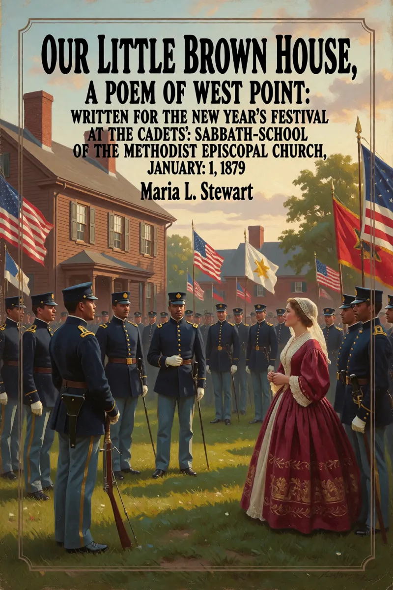 Cover of Our Little Brown House, A Poem of West Point: Written for the New Year's Festival at the Cadets': Sabbath-school of the Methodist Episcopal Church, January: 1, 1879 by Maria L. Stewart