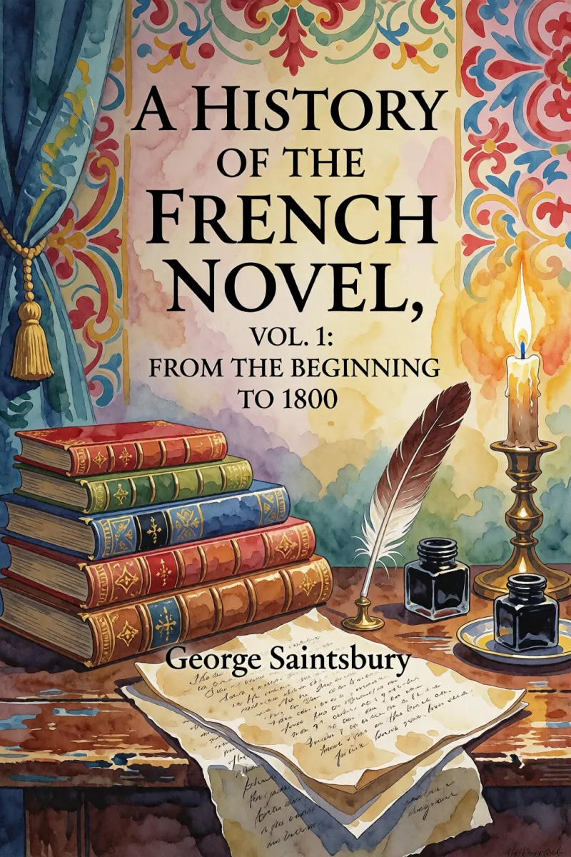 Cover of A History of the French Novel, Vol. 1: From the Beginning to 1800 by George Saintsbury