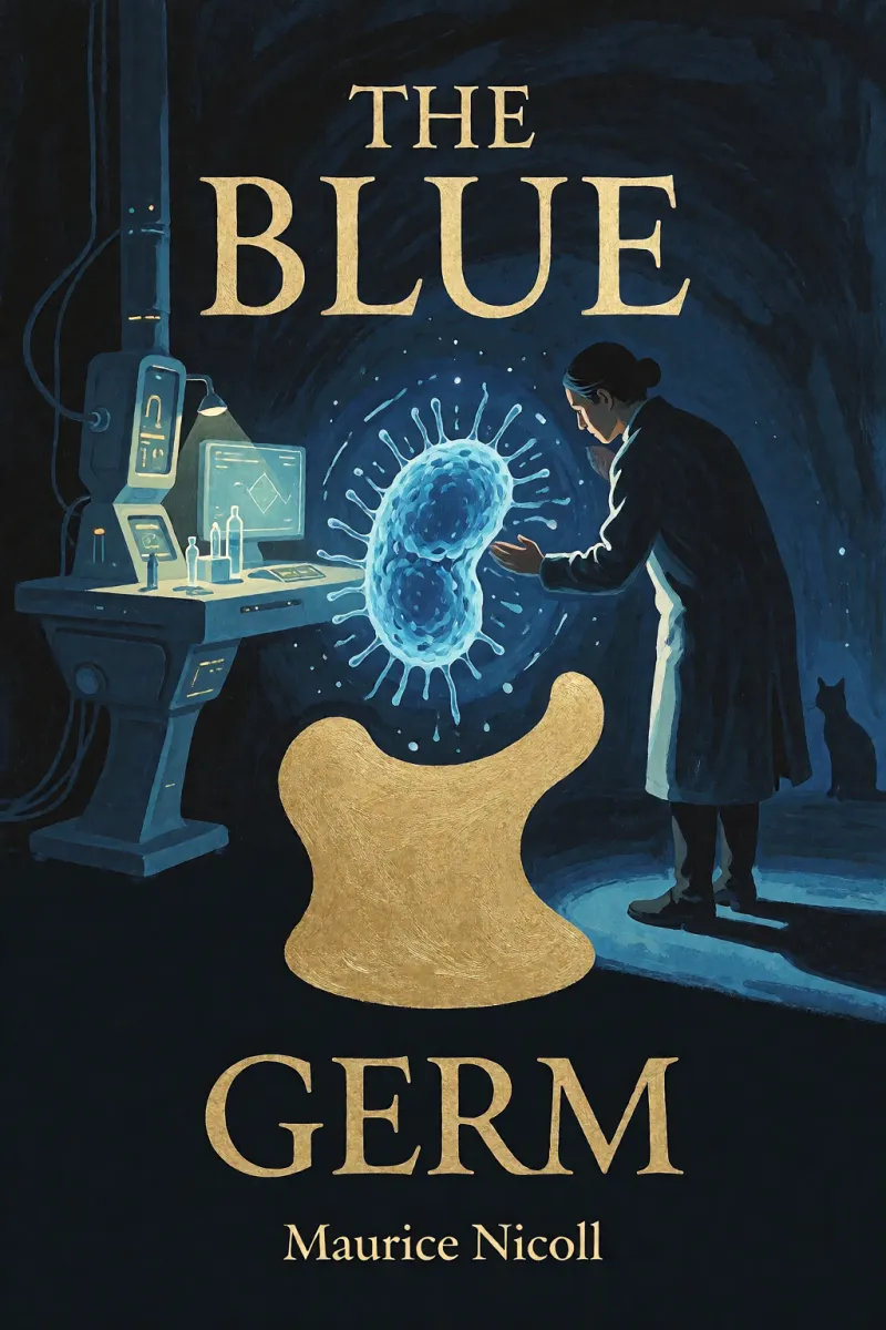 Cover of The Blue Germ by Maurice Nicoll