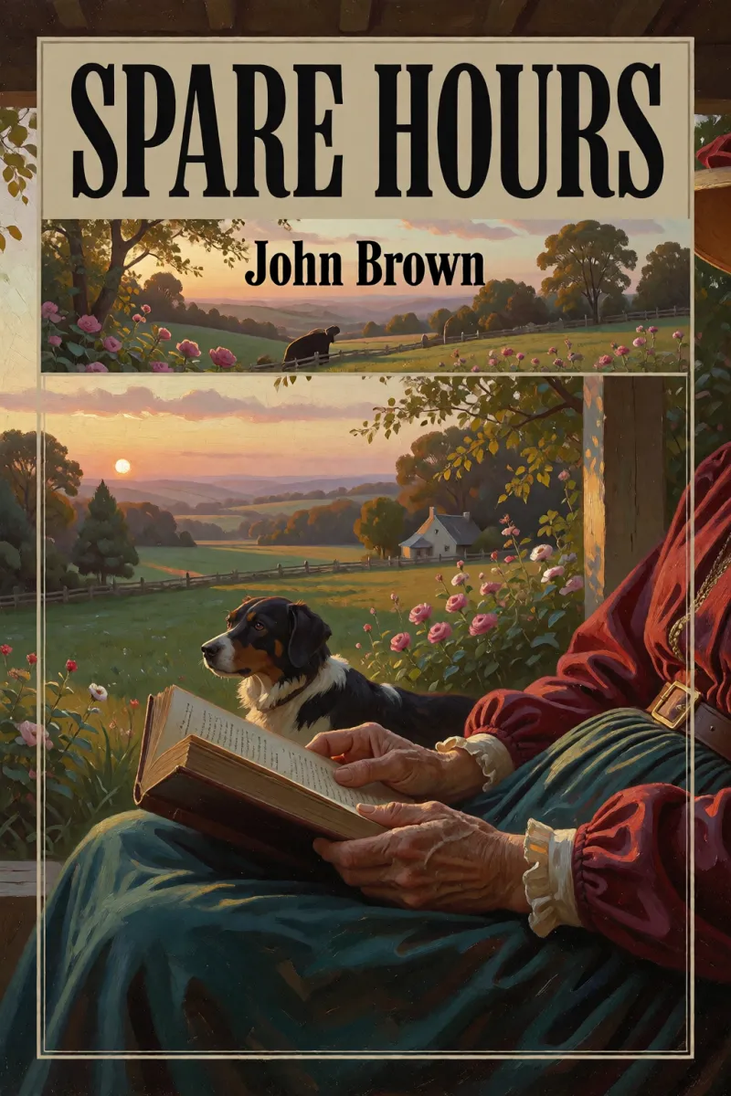 Cover of Spare Hours by John Brown