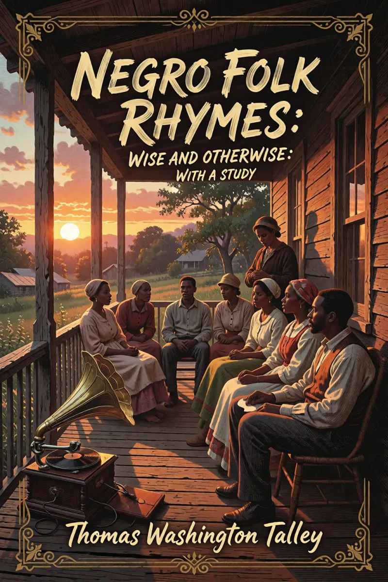 Cover of Negro Folk Rhymes: Wise and Otherwise: With a Study by Thomas Washington Talley