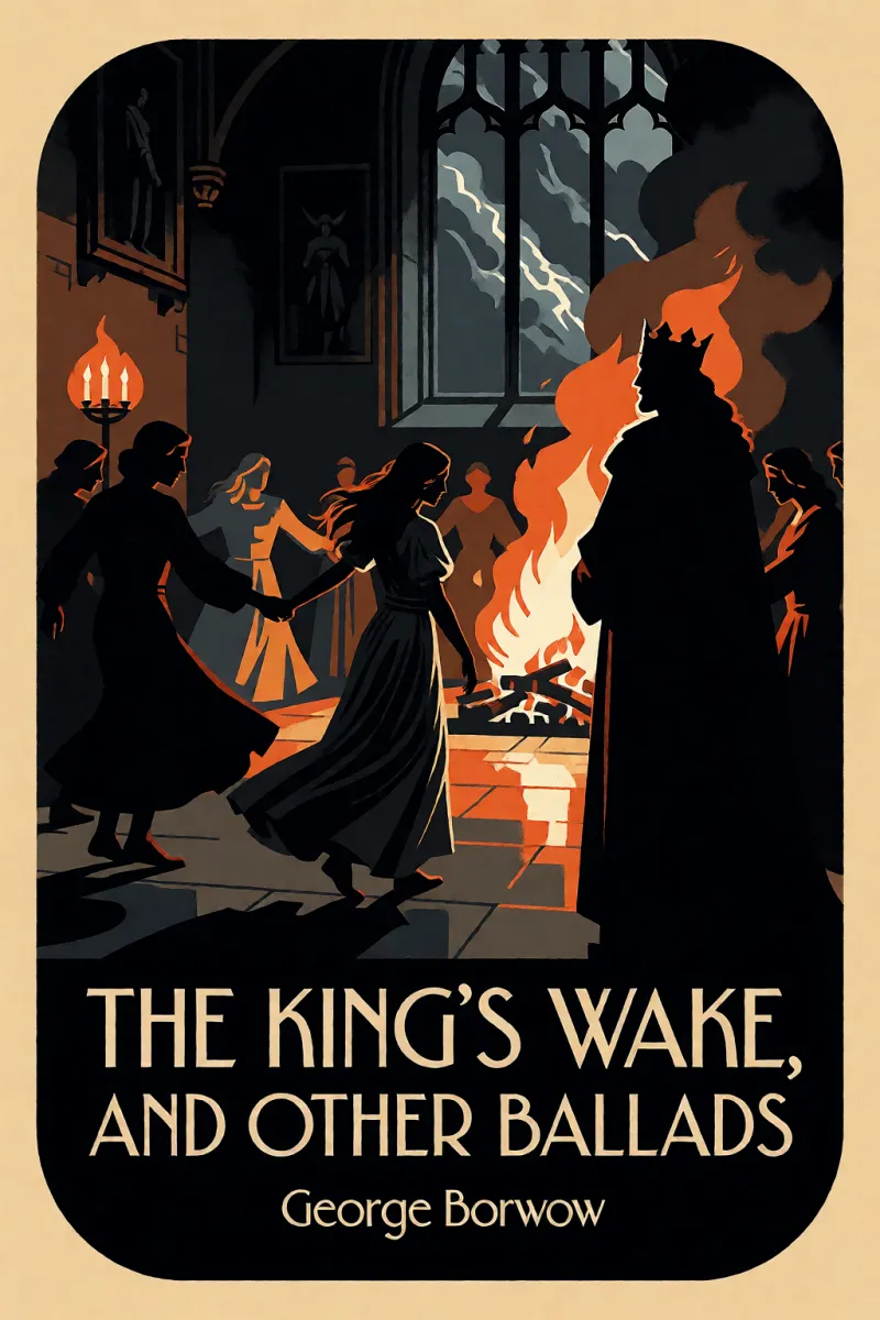 Cover of The King's Wake, and Other Ballads by George Borrow