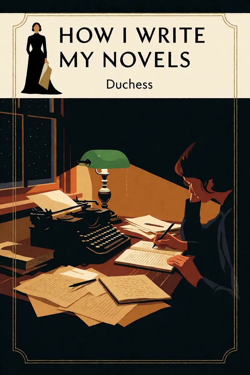 Cover of How I write my novels by Duchess