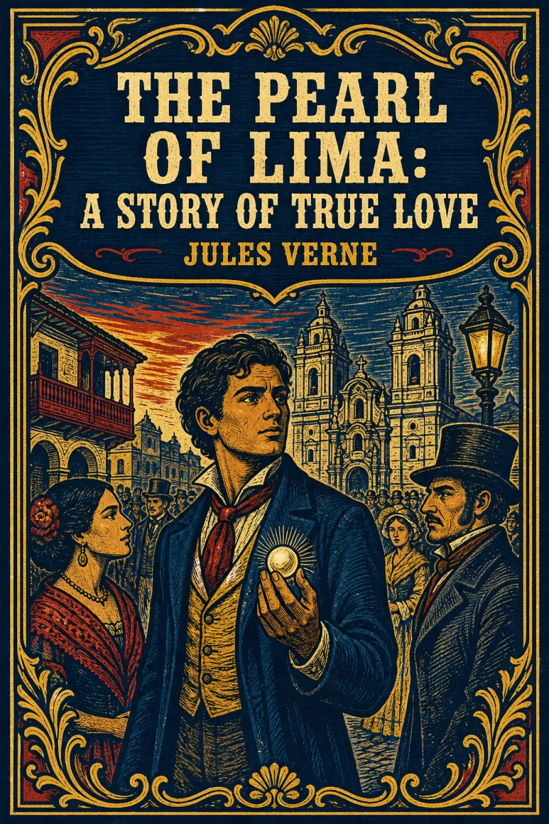 Cover of The Pearl of Lima: A Story of True Love by Jules Verne