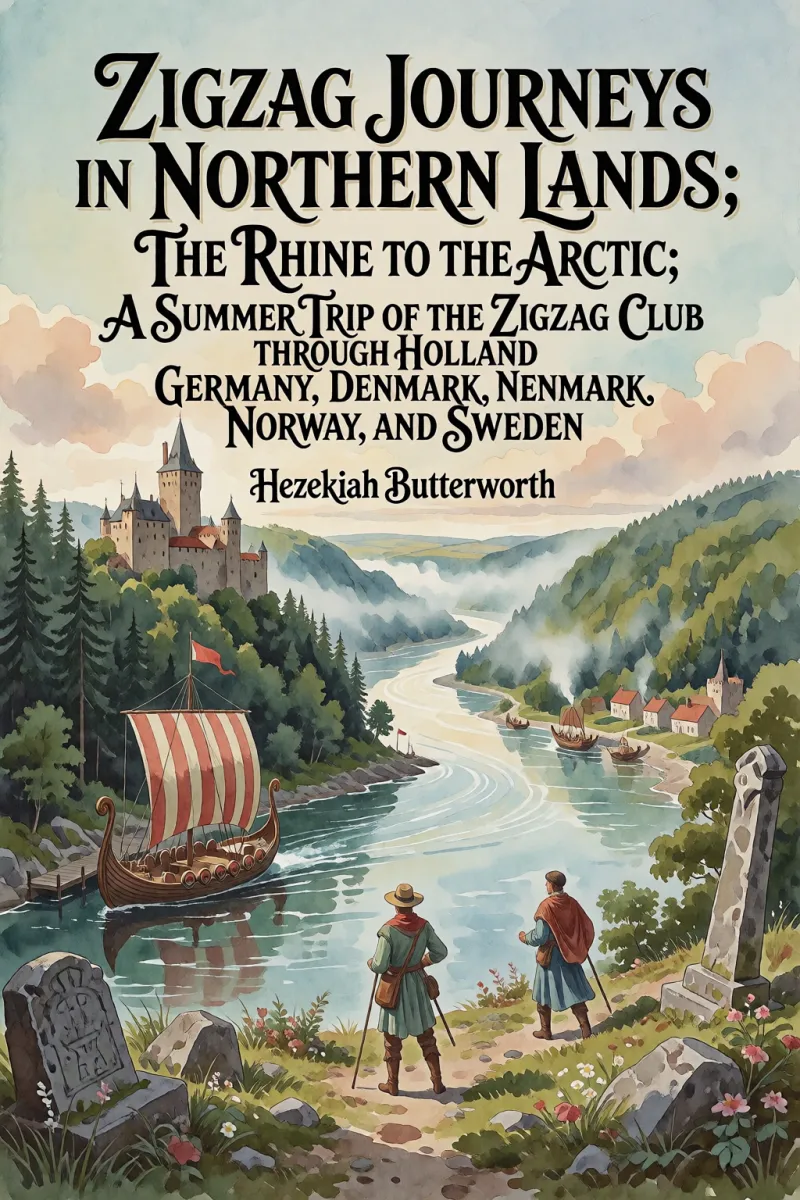 Cover of Zigzag Journeys in Northern Lands;: The Rhine to the Arctic; A Summer Trip of the Zigzag Club Through Holland, Germany, Denmark, Norway, and Sweden by Hezekiah Butterworth