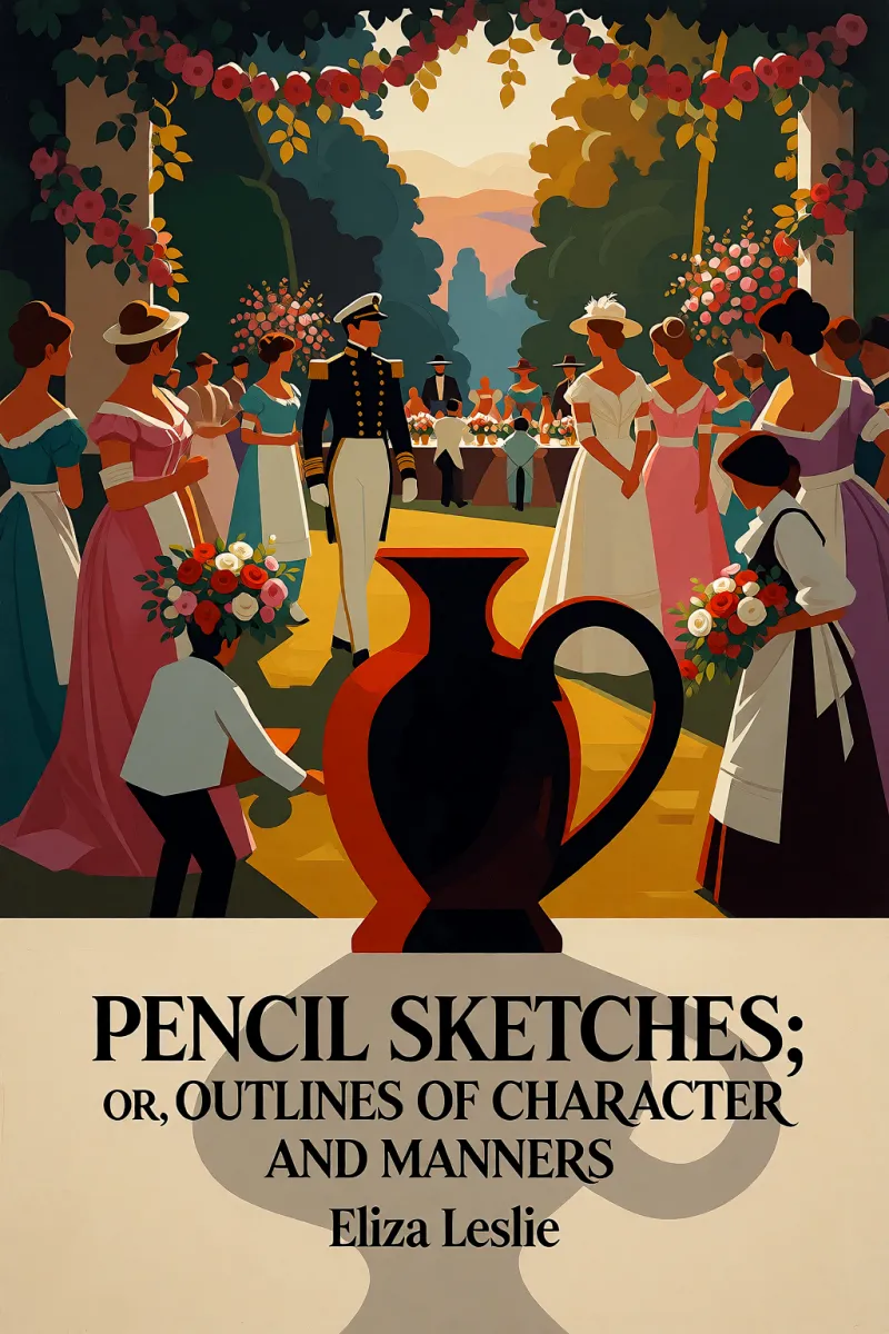 Cover of Pencil Sketches; or, Outlines of Character and Manners by Eliza Leslie