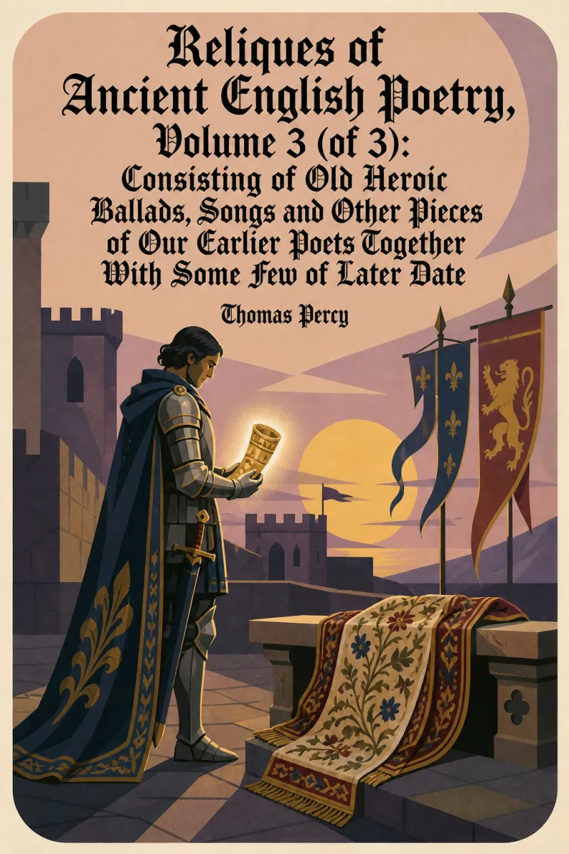 Cover of Reliques of Ancient English Poetry, Volume 3 (of 3): Consisting of Old Heroic Ballads, Songs and Other Pieces of Our Earlier Poets Together With Some Few of Later Date by Thomas Percy